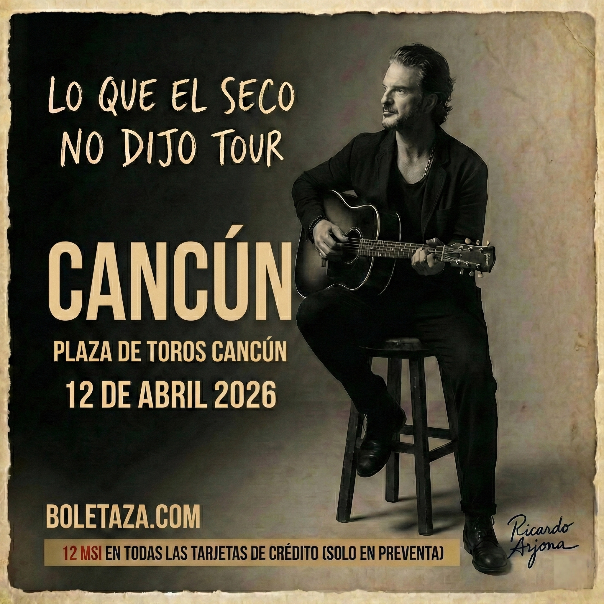 RICARDO ARJONA - CANCÚN